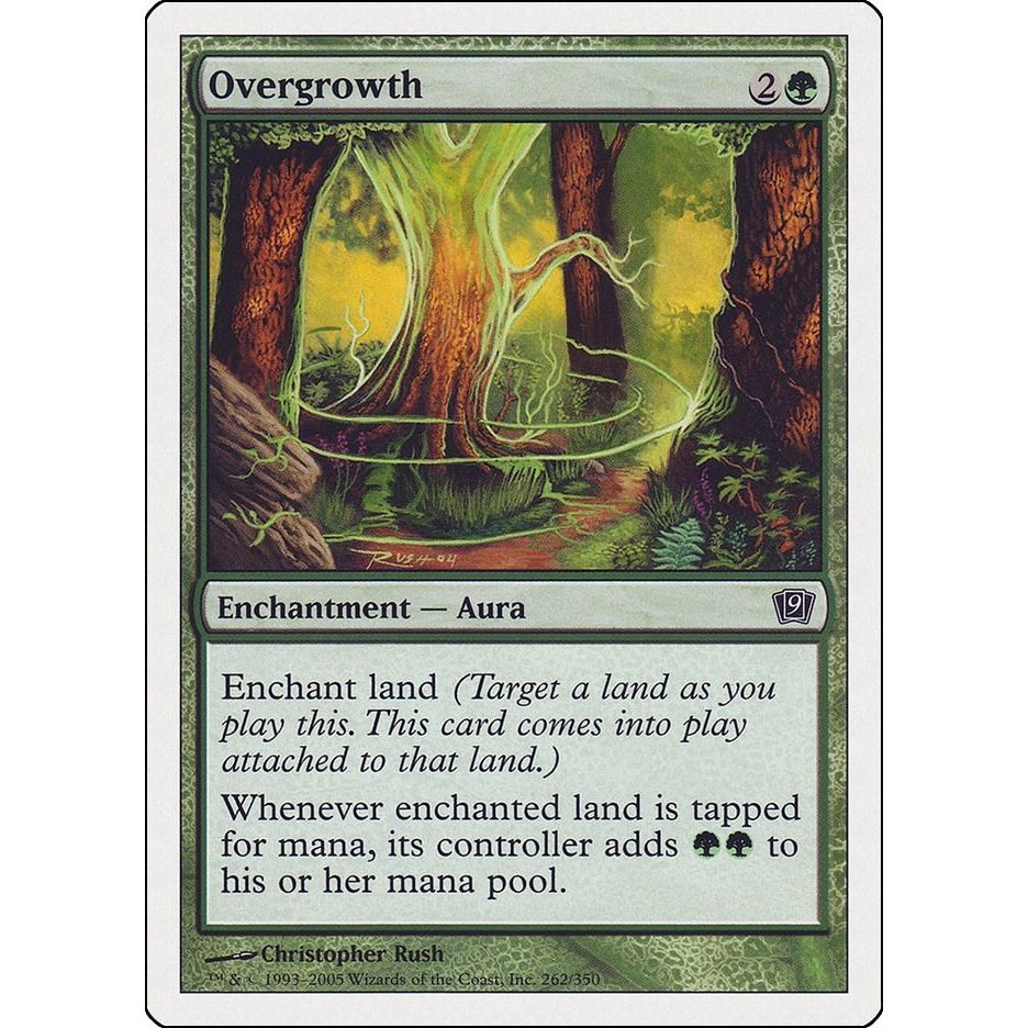 Image for Overgrowth (262) (9ED) - Magic: The Gathering