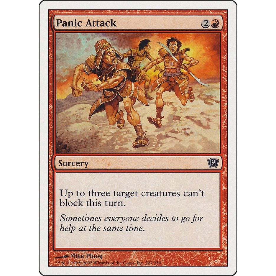 Image for Panic Attack (207) (9ED) - Magic: The Gathering