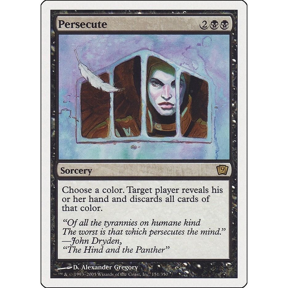Image for Persecute (151) (9ED) - Magic: The Gathering