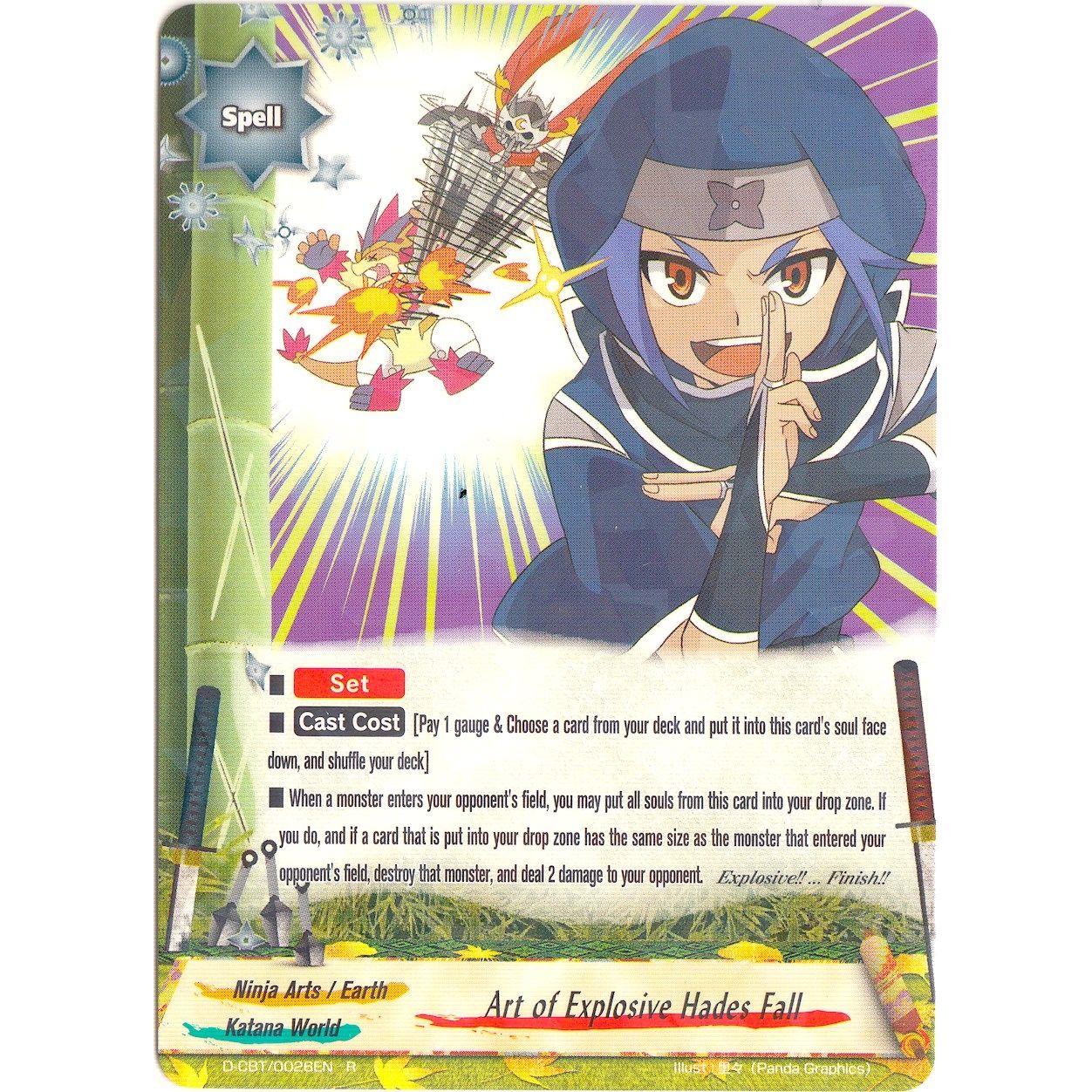 Image for Art of Explosive Hades Fall (D-CBT/0026EN) (D-CBT) - Future Card BuddyFight