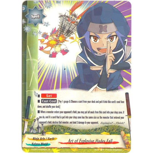 Image for Art of Explosive Hades Fall (D-CBT/0026EN) (D-CBT) - Future Card BuddyFight
