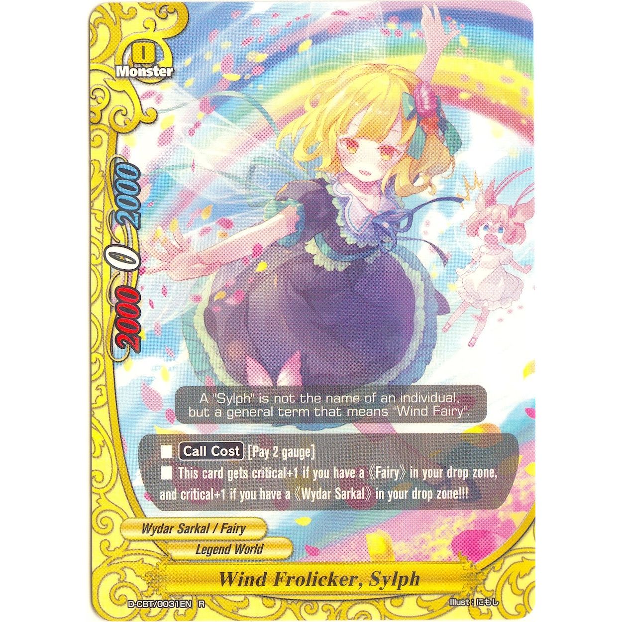 Image for Wind Frolicker, Sylph (D-CBT/0031EN) (D-CBT) - Future Card BuddyFight