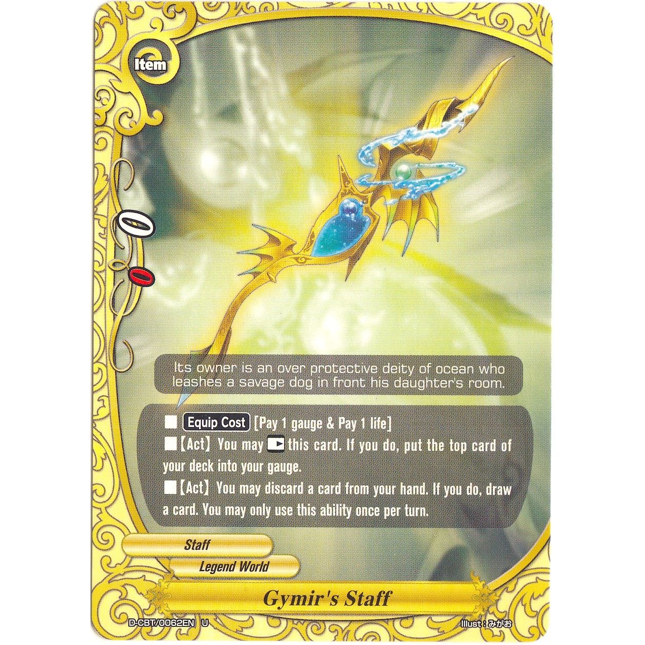 Image for Gymir's Staff (D-CBT/0062EN) (D-CBT) - Future Card BuddyFight