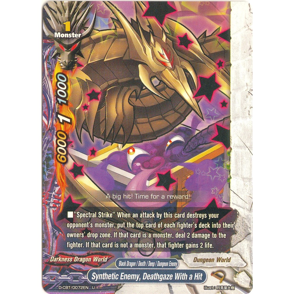 Image for Synthetic Enemy, Deathgaze With a Hit (D-CBT/0072EN) (D-CBT) - Future Card BuddyFight