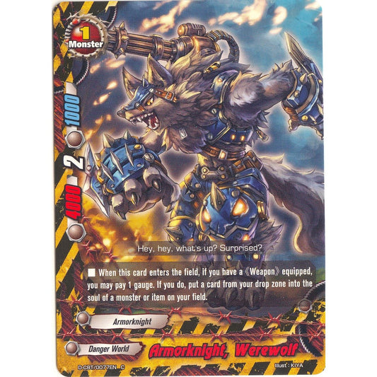 Image for Armorknight, Werewolf (D-CBT/0077EN) (D-CBT) - Future Card BuddyFight