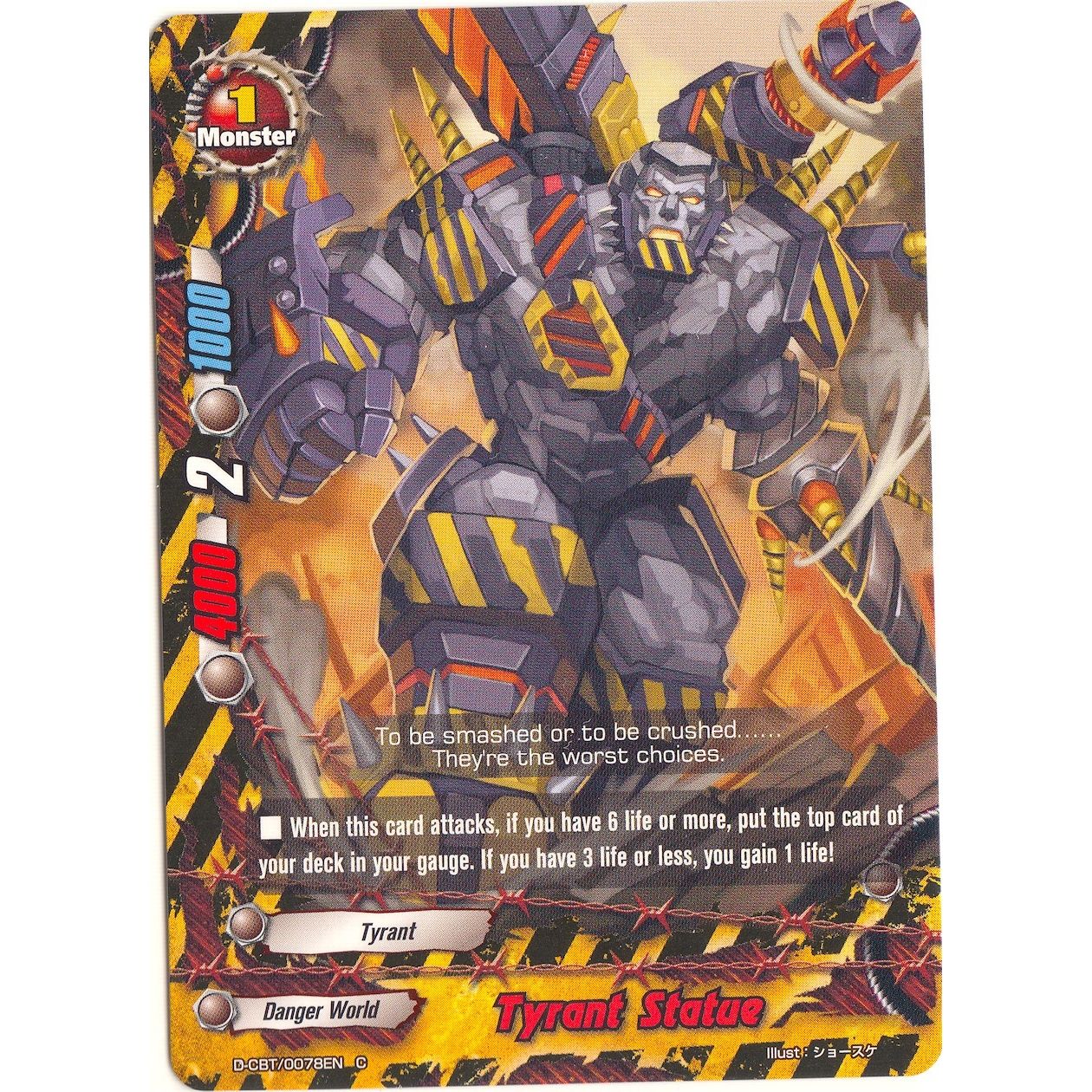 Image for Tyrant Statue (D-CBT/0078EN) (D-CBT) - Future Card BuddyFight