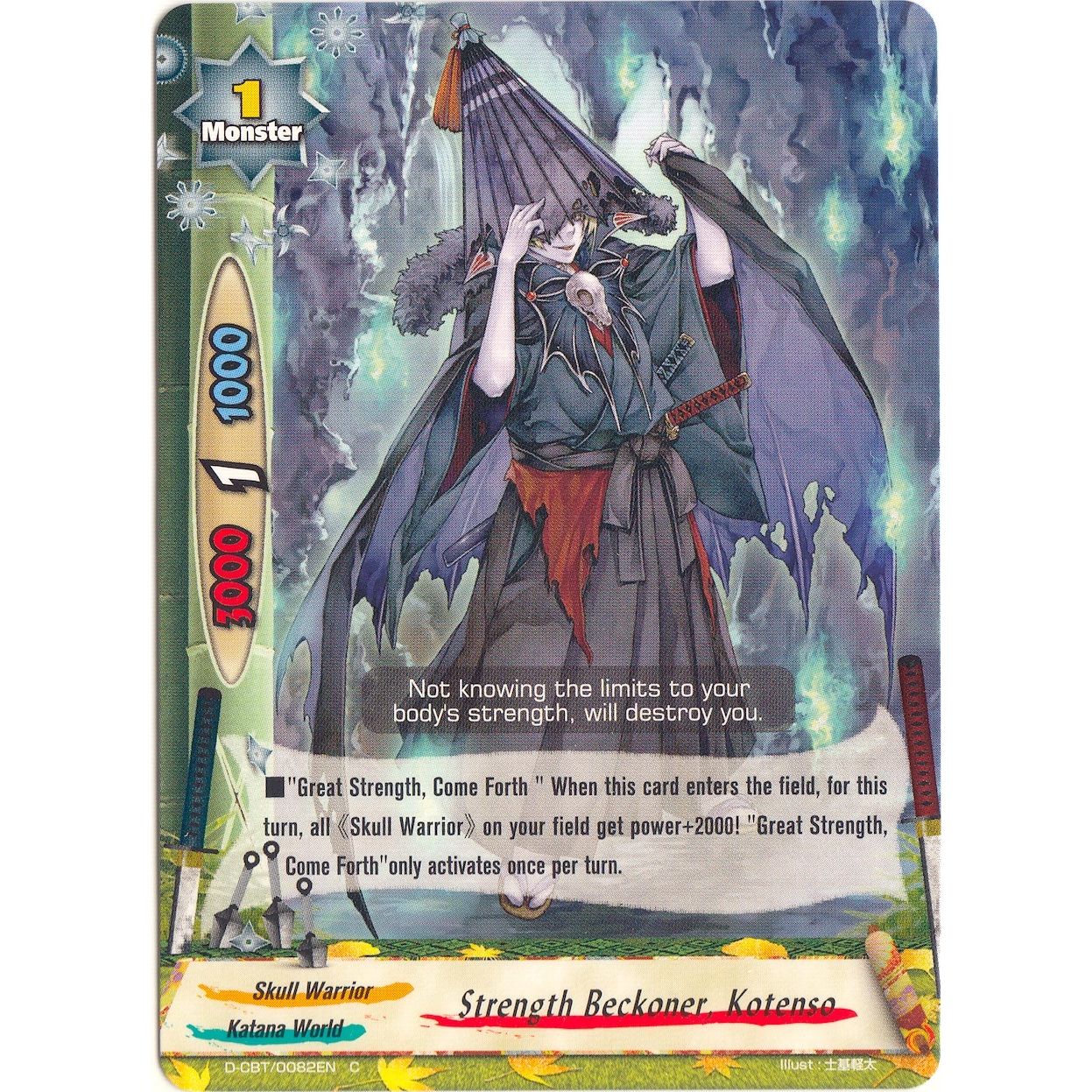 Image for Strength Beckoner, Kotenso (D-CBT/0082EN) (D-CBT) - Future Card BuddyFight