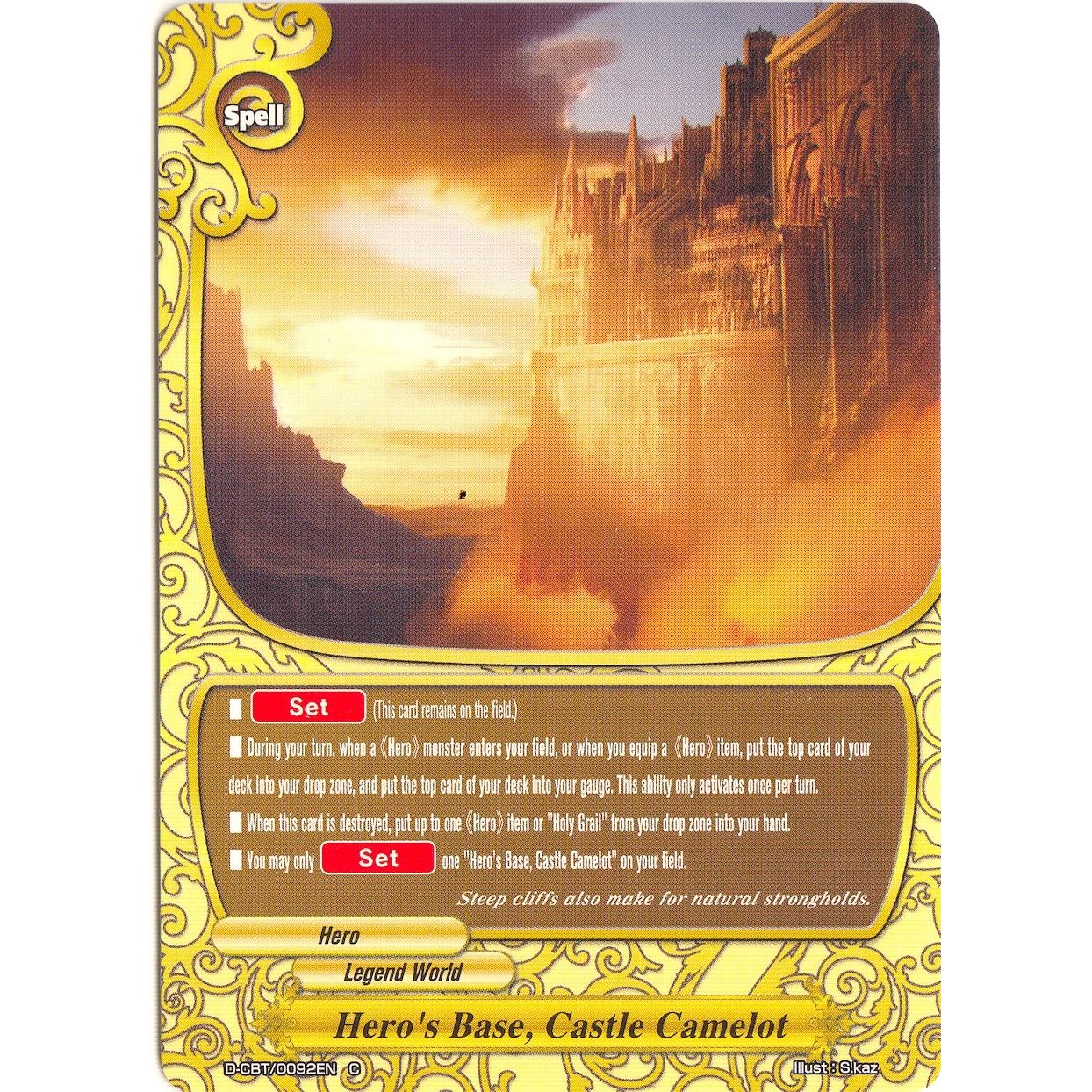 Image for Hero's Base, Castle Camelot (D-CBT/0092EN) (D-CBT) - Future Card BuddyFight
