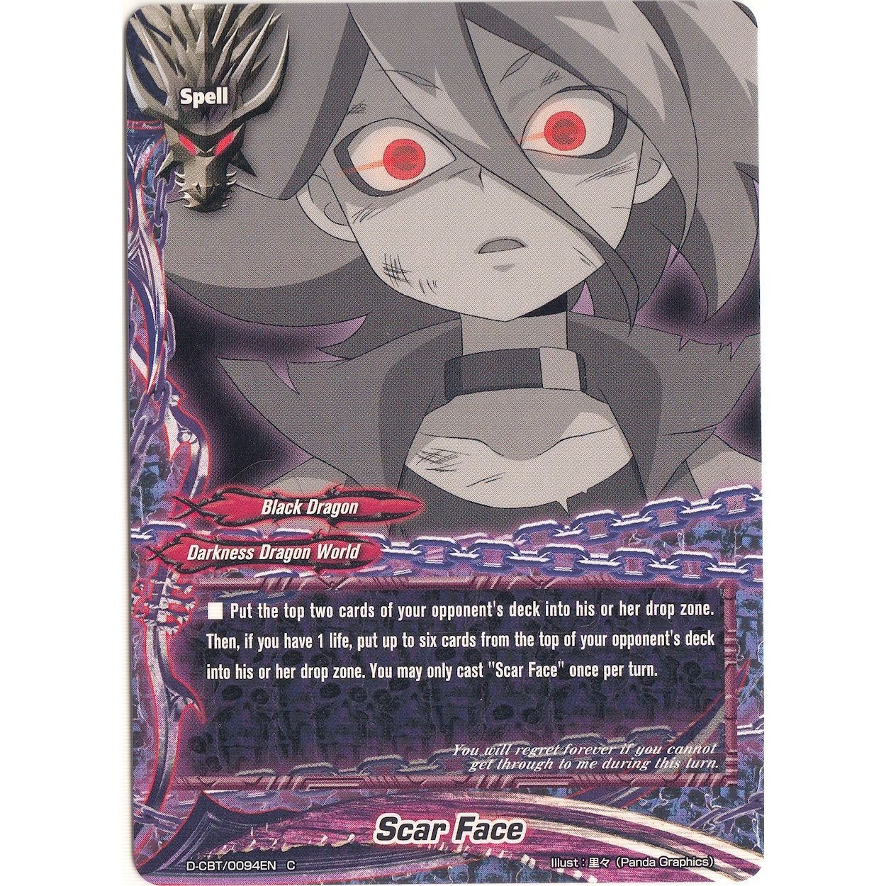 Image for Scar Face (D-CBT/0094EN) (D-CBT) - Future Card BuddyFight