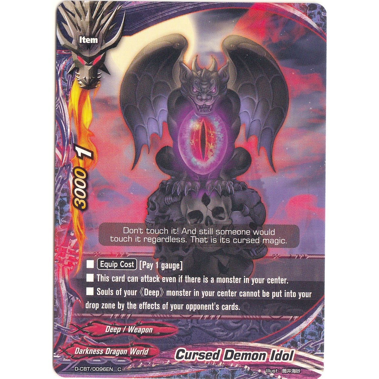 Image for Cursed Demon Idol (D-CBT/0096EN) (D-CBT) - Future Card BuddyFight