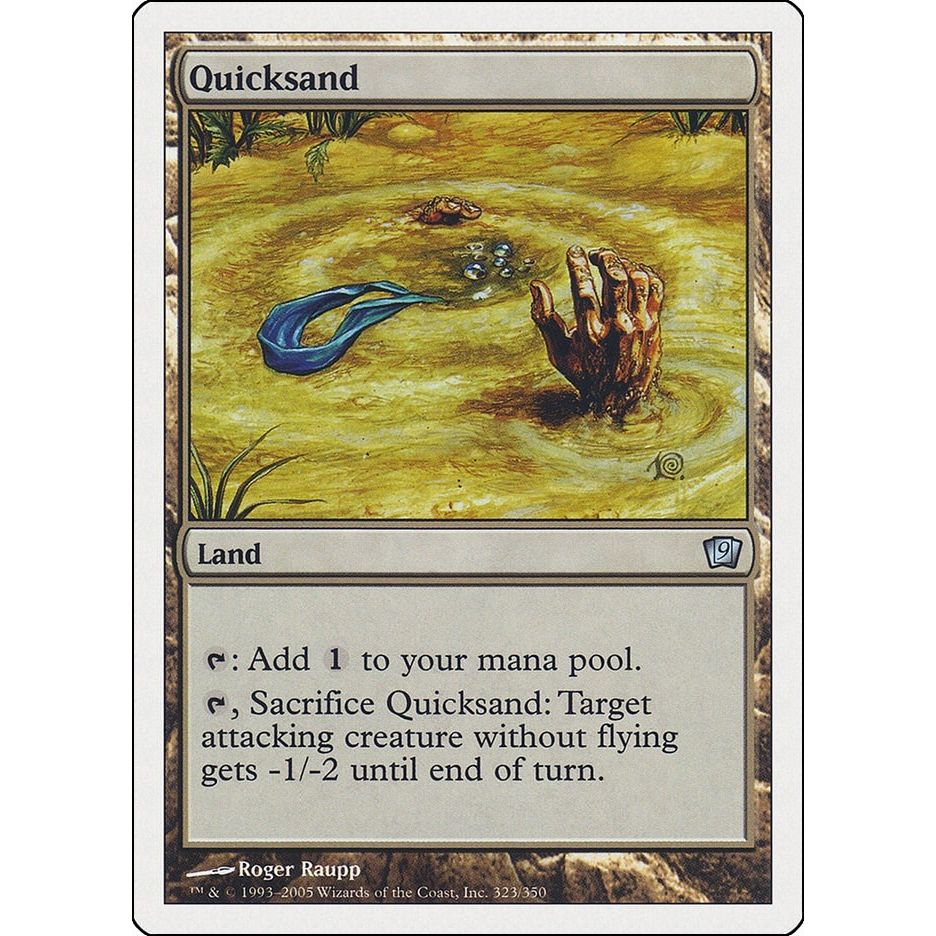 Image for Quicksand (9ED) - Magic: The Gathering