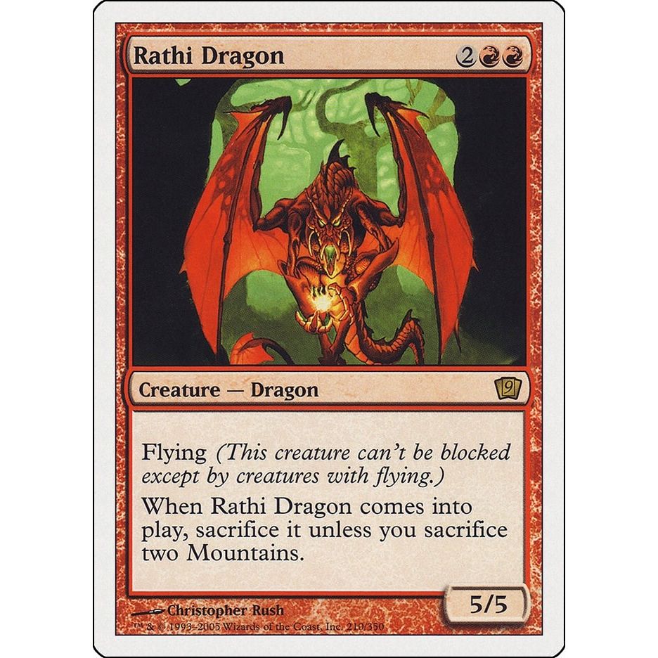 Image for Rathi Dragon (9ED) - Magic: The Gathering