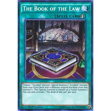 Image for The Book of the Law (FUEN-EN036) (FUEN) - YuGiOh