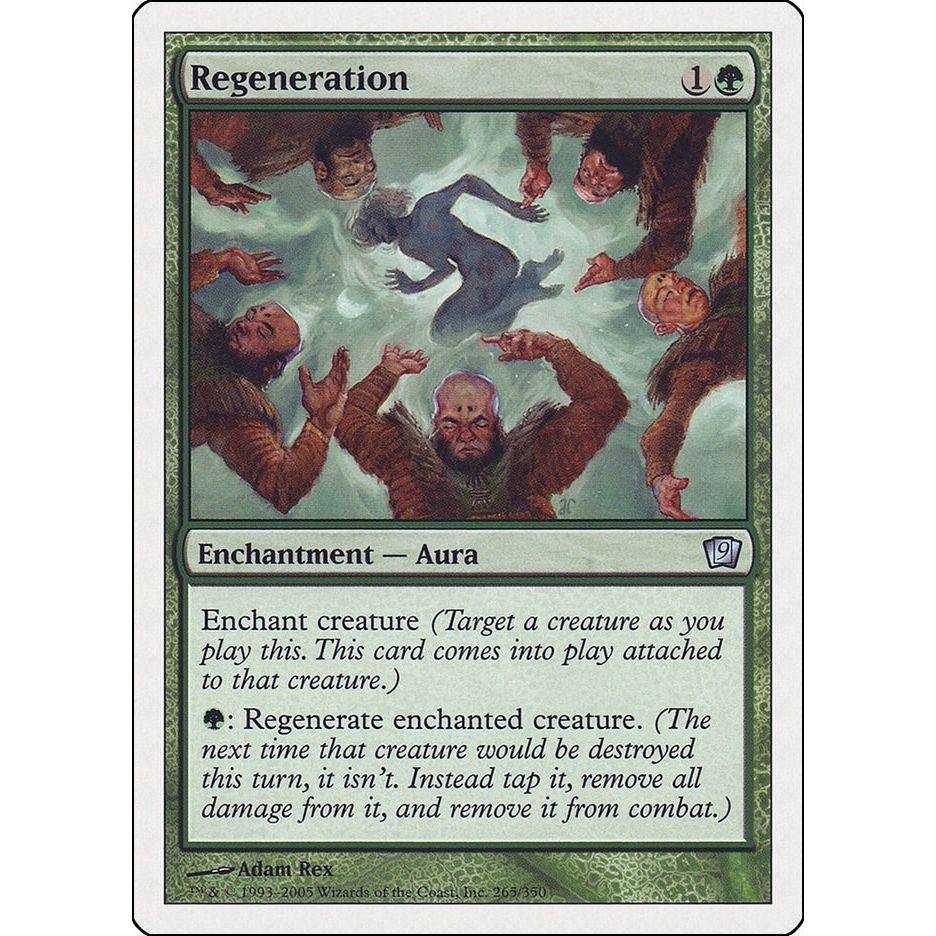 Image for Regeneration (265) (9ED) - Magic: The Gathering