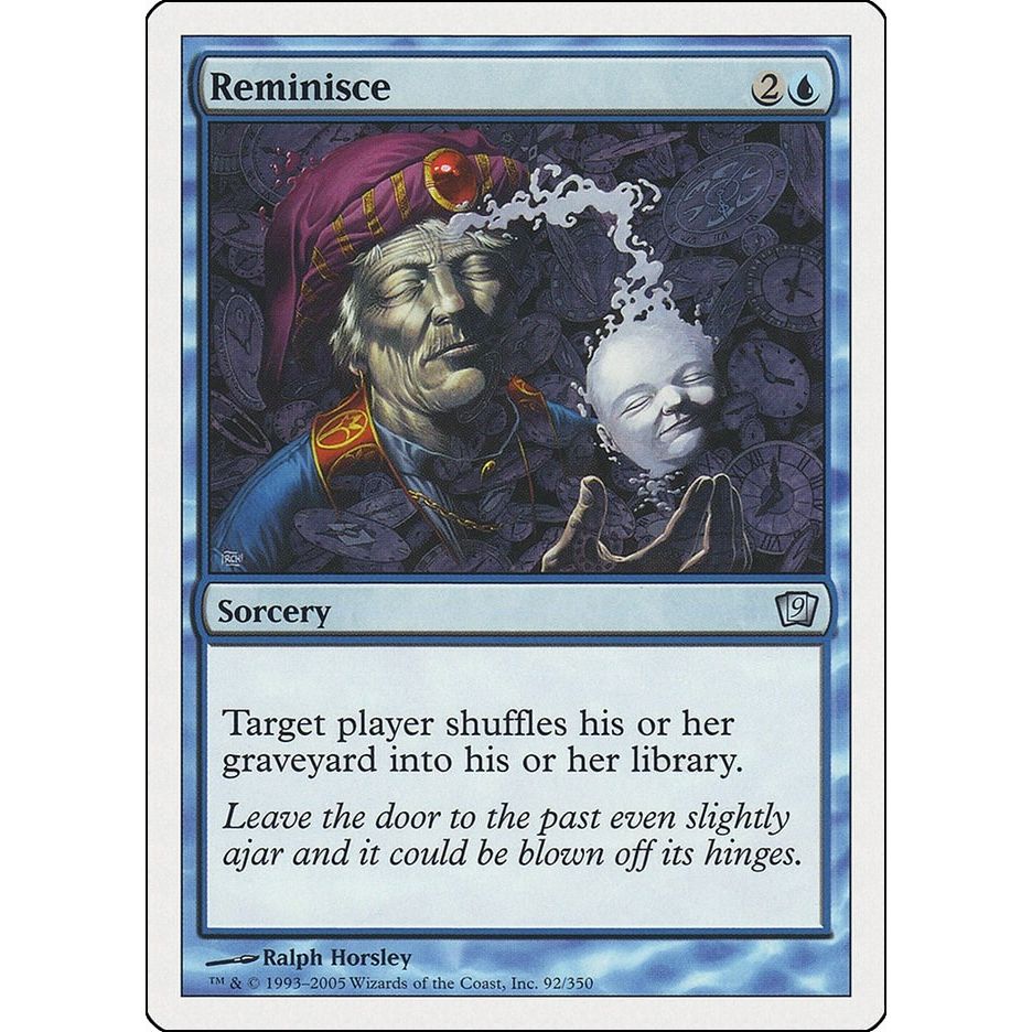 Image for Reminisce (92) (9ED) - Magic: The Gathering