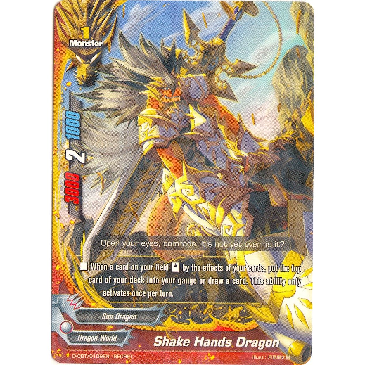 Image for Shake Hands Dragon (D-CBT/0109EN) (D-CBT) - Future Card BuddyFight