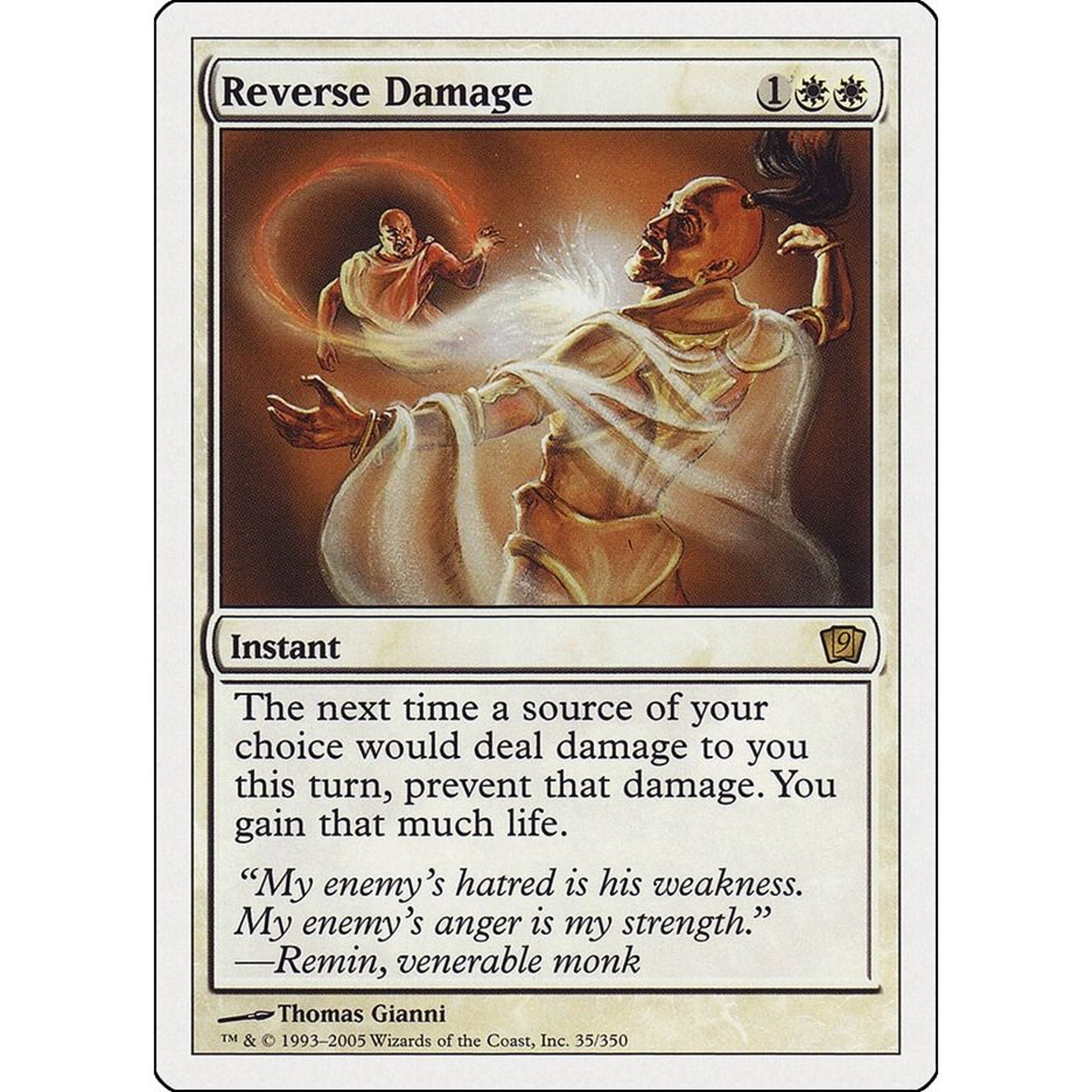 Image for Reverse Damage (35) (9ED) - Magic: The Gathering