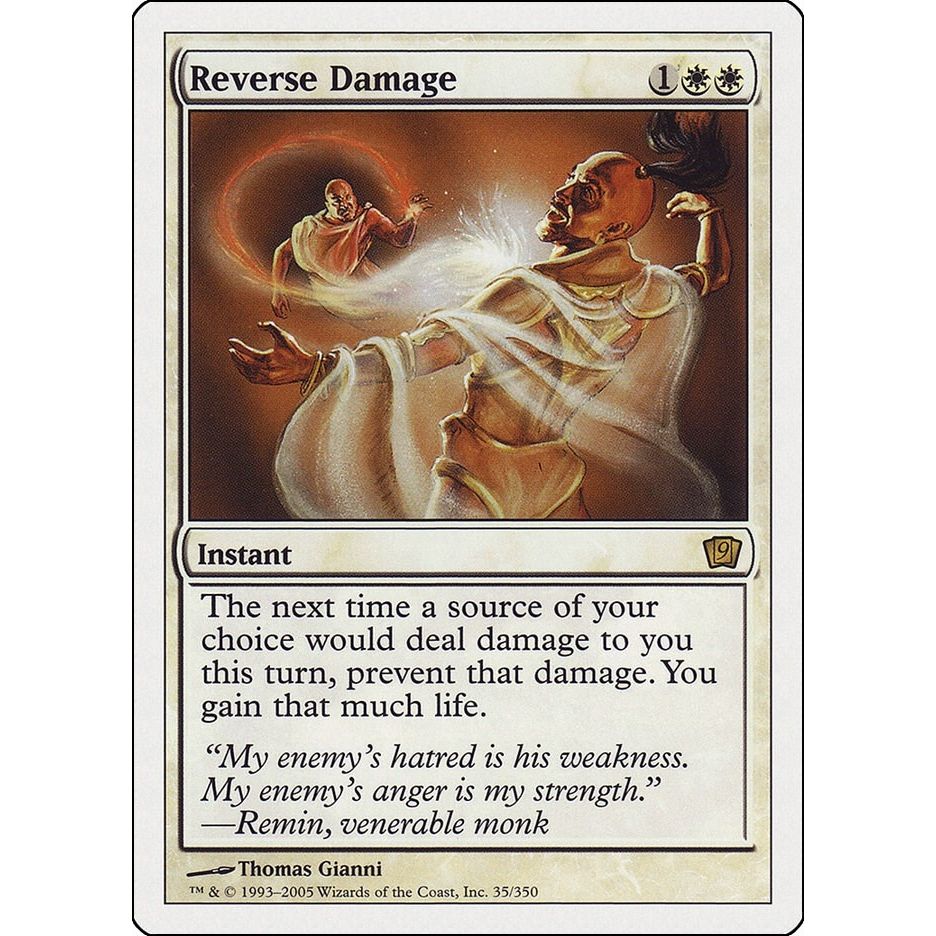 Image for Reverse Damage (35) (9ED) - Magic: The Gathering