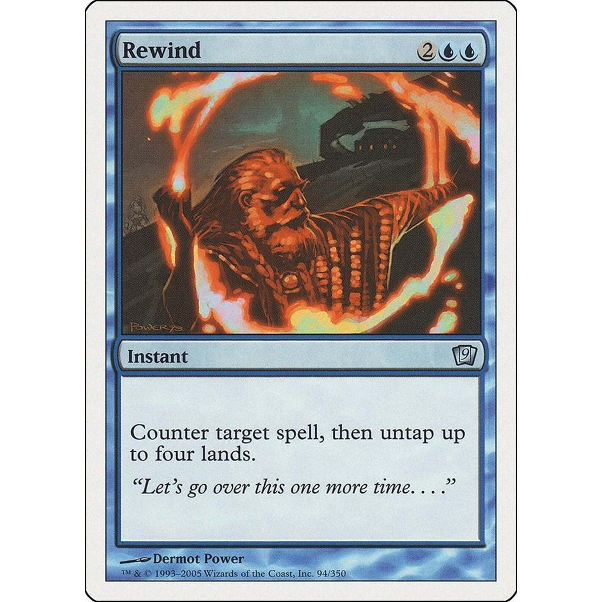 Image for Rewind (94) (9ED) - Magic: The Gathering