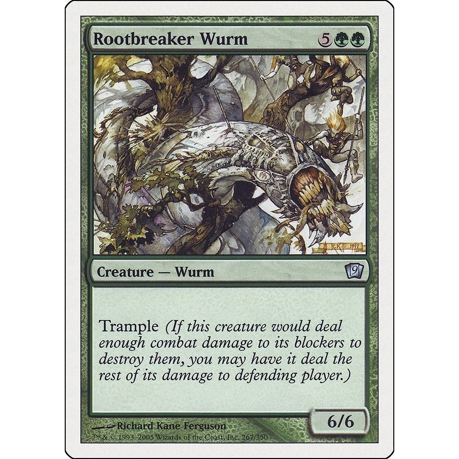 Image for Rootbreaker Wurm (267) (9ED) - Magic: The Gathering