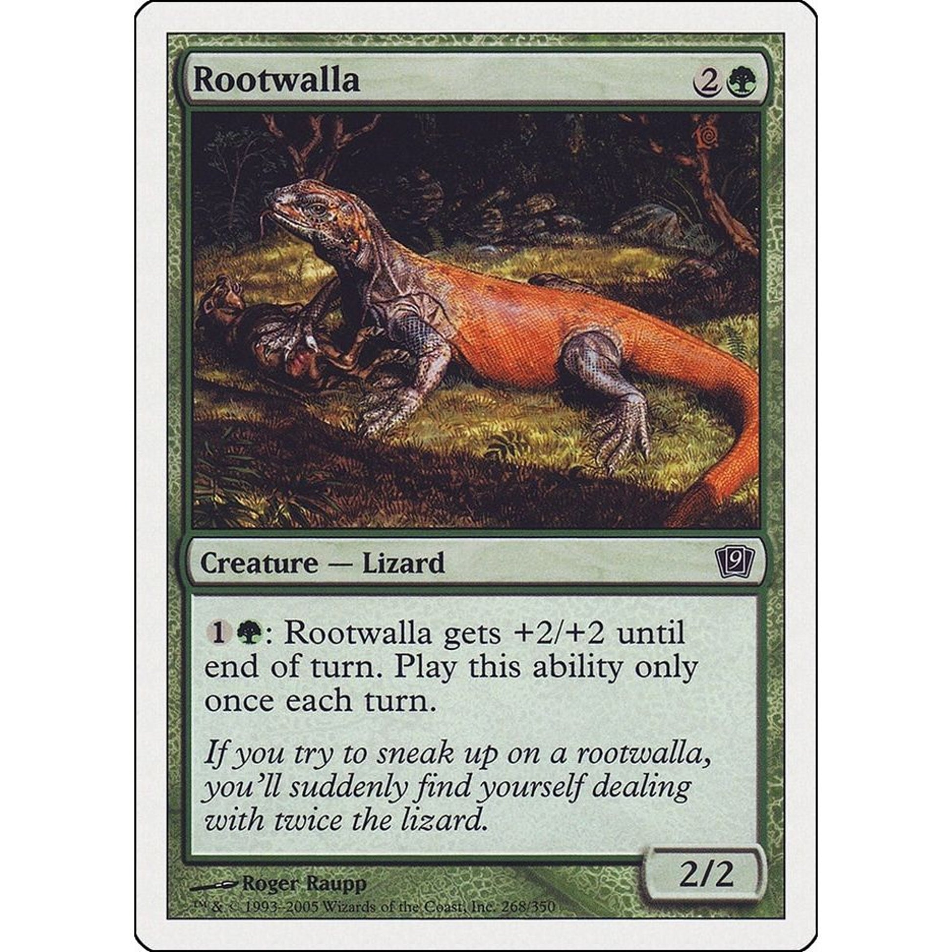 Image for Rootwalla (268) (9ED) - Magic: The Gathering