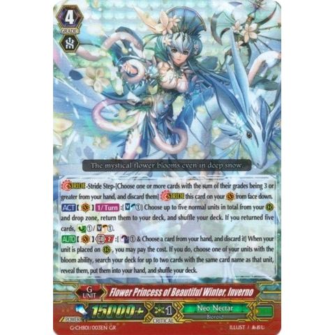 Image for Flower Princess of Beautiful Winter, Inverno (G-CHB01/003EN) (G-CHB01) - Cardfight Vanguard