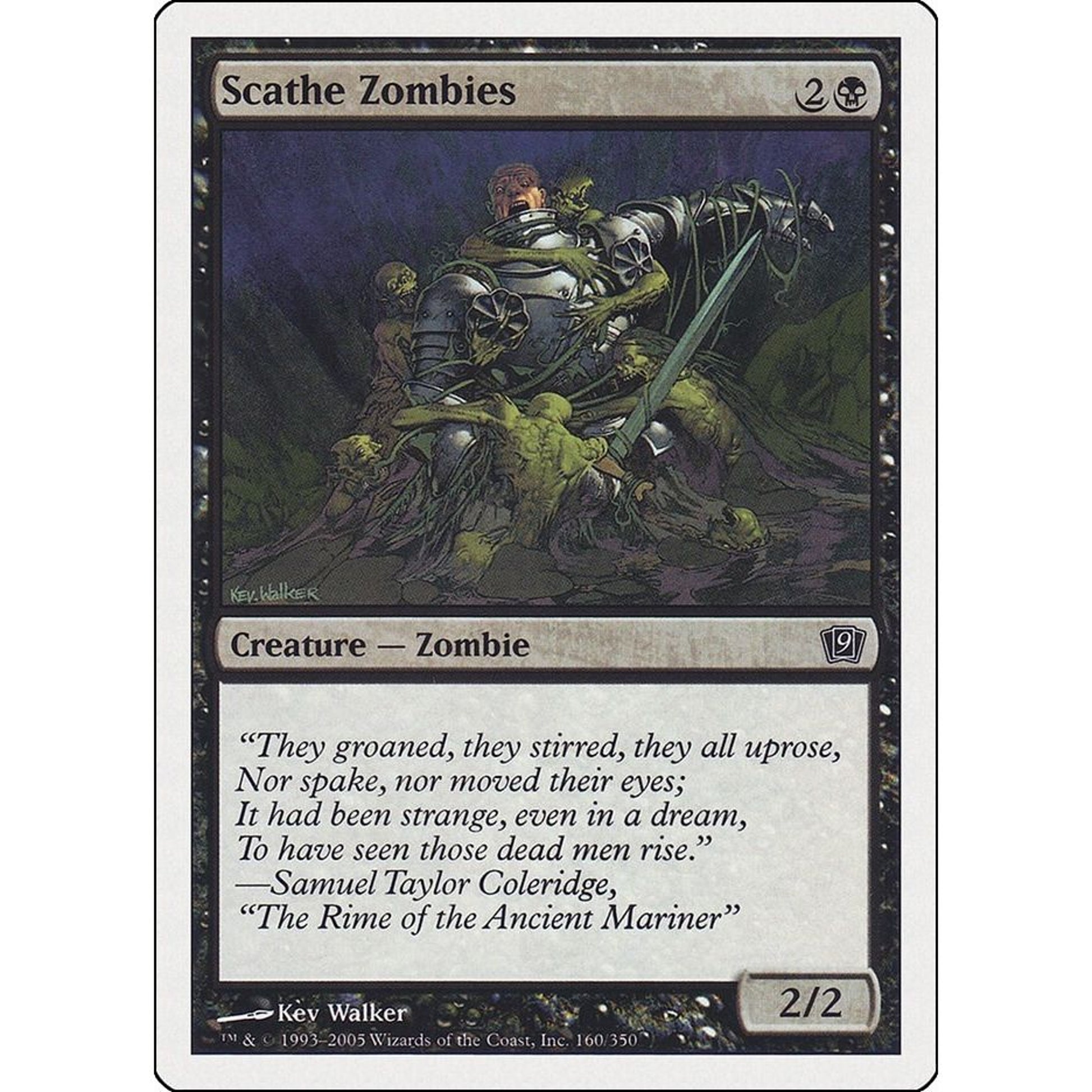 Image for Scathe Zombies (160) (9ED) - Magic: The Gathering