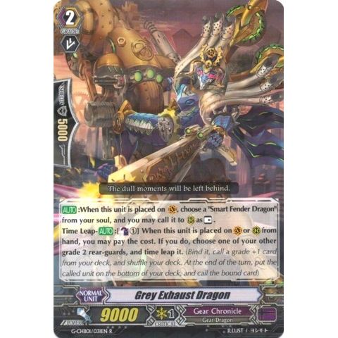 Image for Grey Exhaust Dragon (G-CHB01/031EN) (G-CHB01) - Cardfight Vanguard