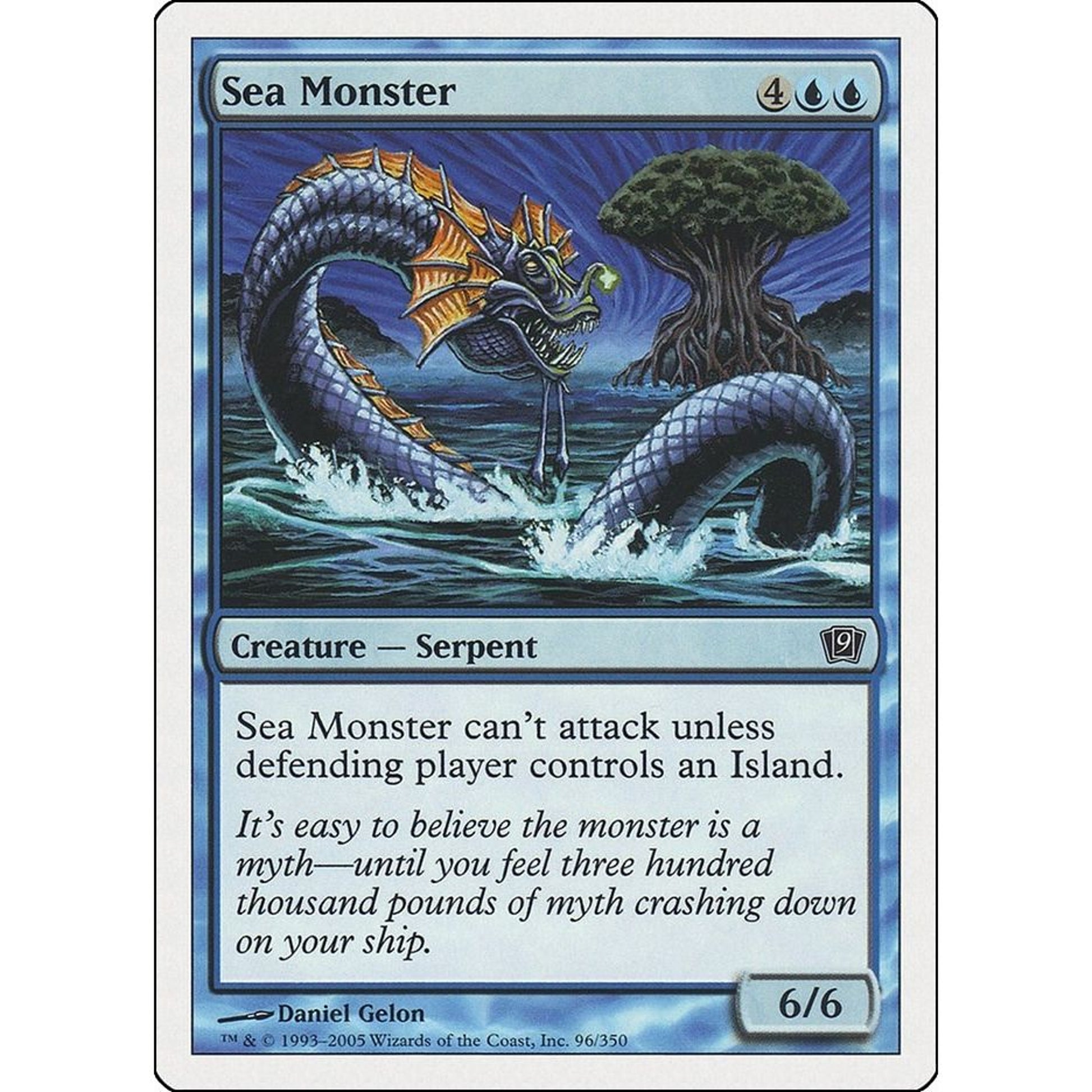 Image for Sea Monster (9ED) - Magic: The Gathering