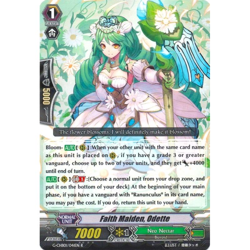 Image for Faith Maiden, Odette (G-CHB01/041EN) (G-CHB01) - Cardfight Vanguard
