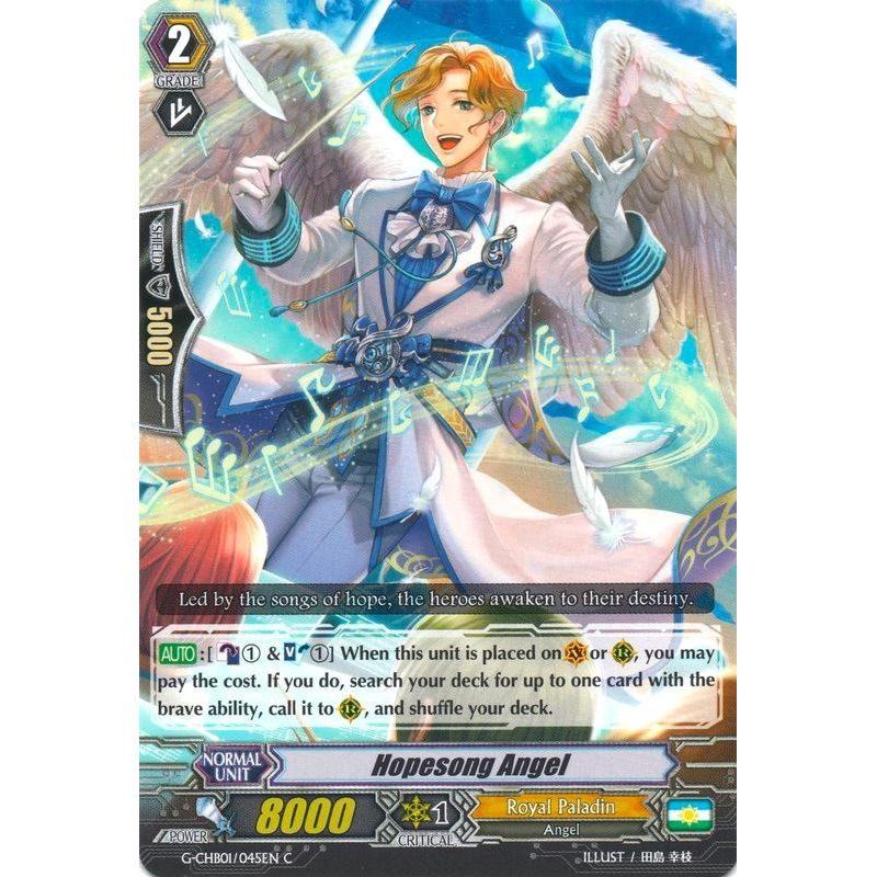 Image for Hopesong Angel (G-CHB01/045EN) (G-CHB01) - Cardfight Vanguard