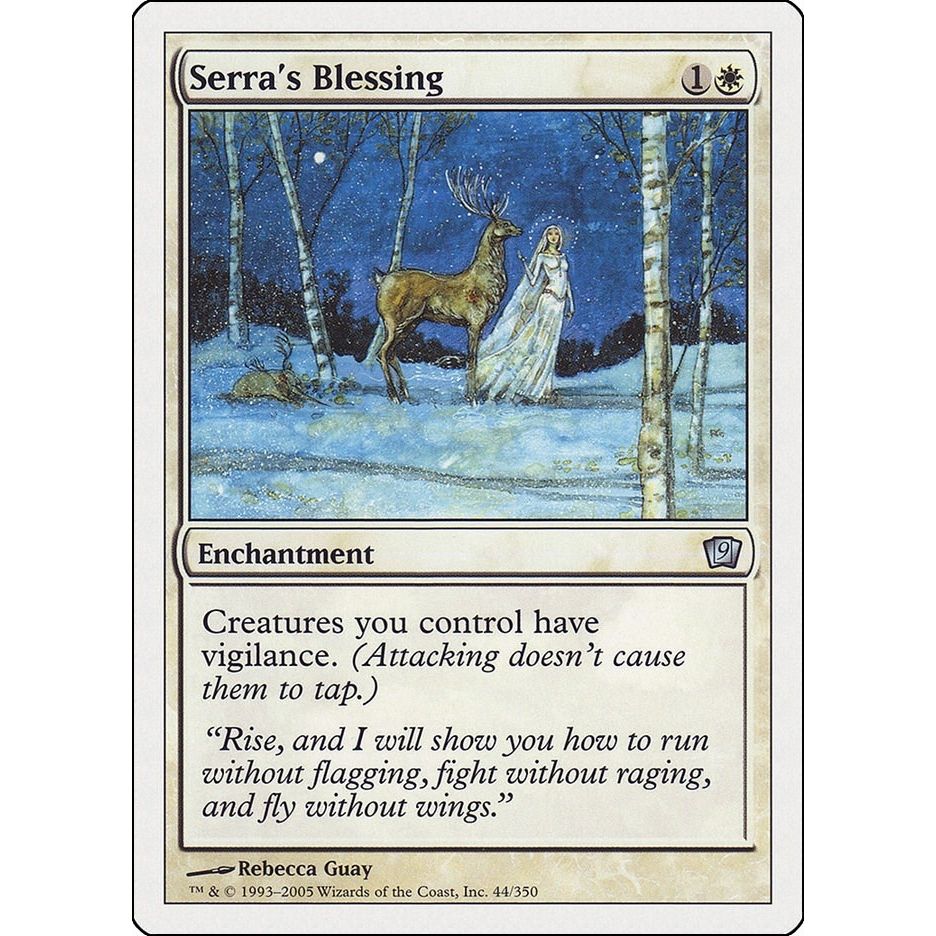 Image for Serra's Blessing (9ED) - Magic: The Gathering