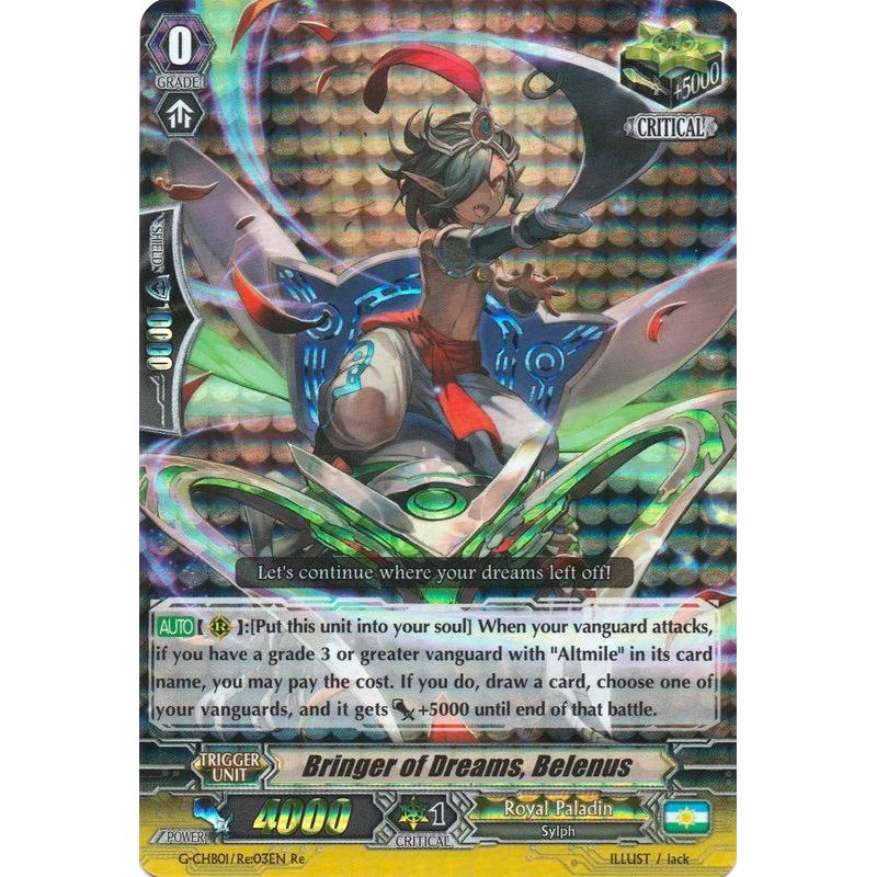 Image for Bringer of Dreams, Belenus (G-CHB01/Re:03EN) (G-CHB01) - Cardfight Vanguard