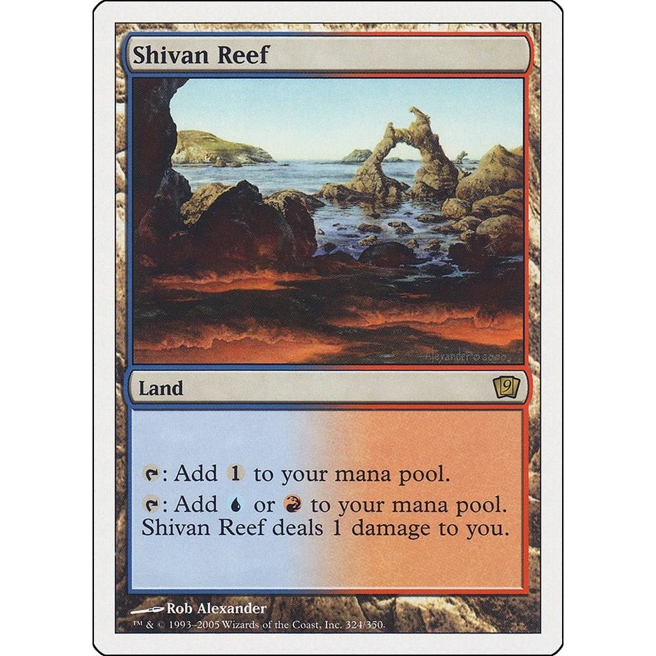 Image for Shivan Reef (324) (9ED) - Magic: The Gathering