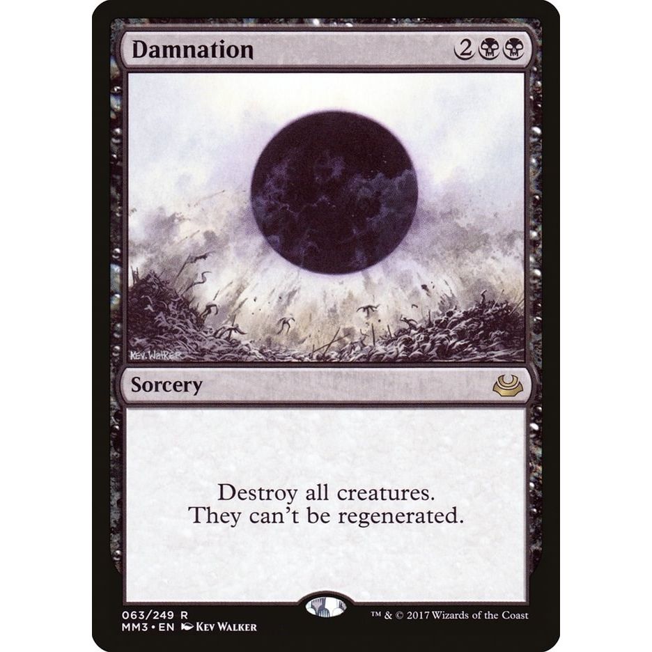 Image for Damnation (63) (MM3) - Magic: The Gathering