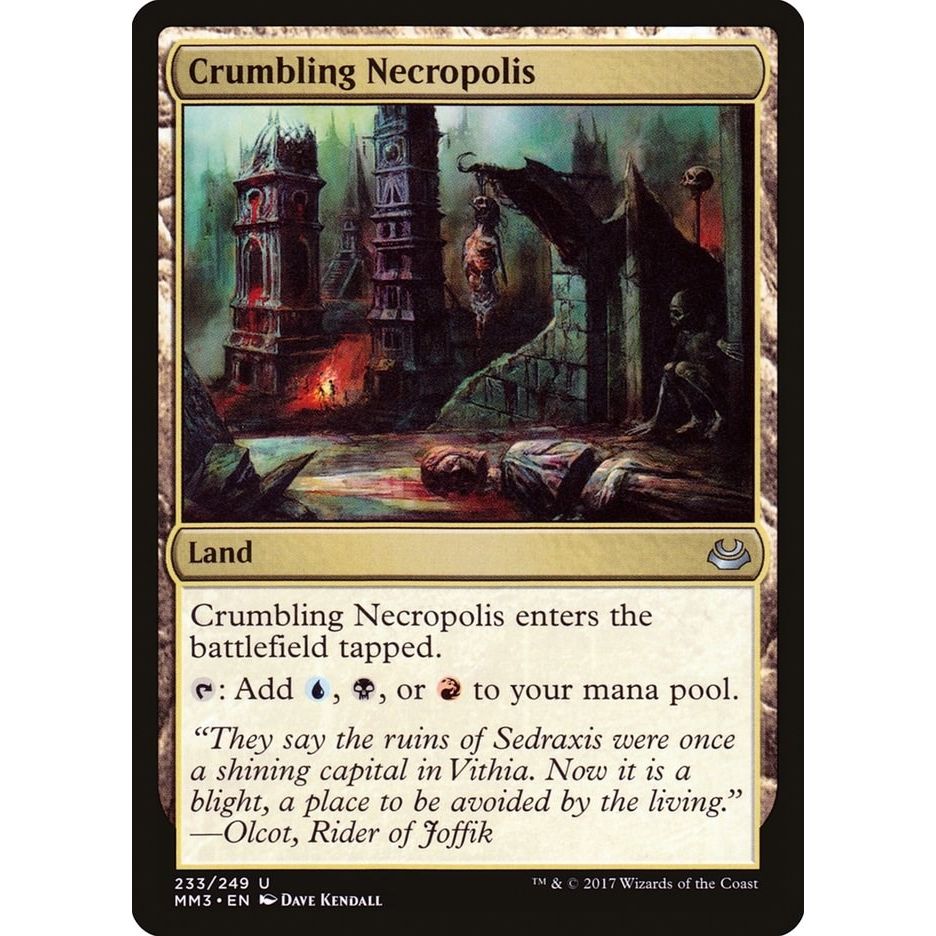 Image for Crumbling Necropolis (233) (MM3) - Magic: The Gathering