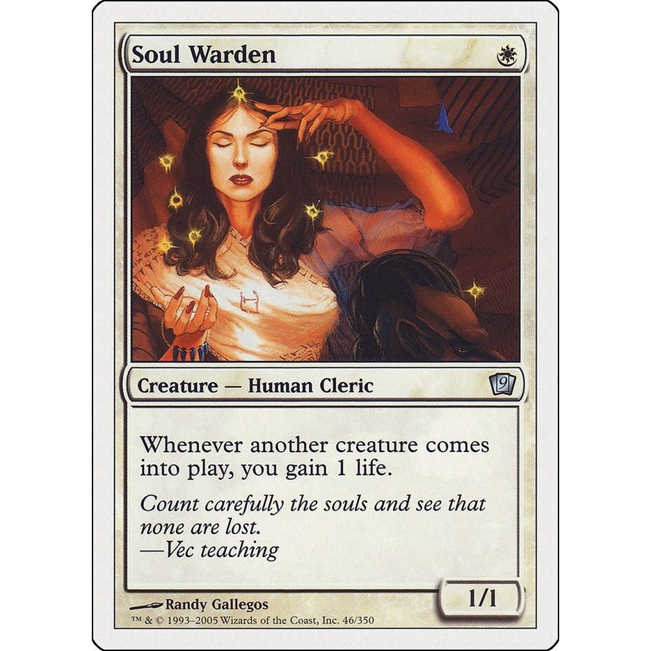 Image for Soul Warden (9ED) - Magic: The Gathering