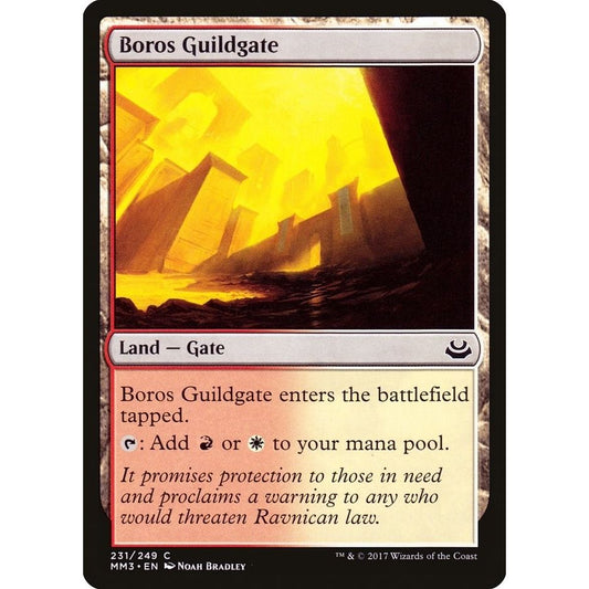 Image for Boros Guildgate (231) (MM3) - Magic: The Gathering