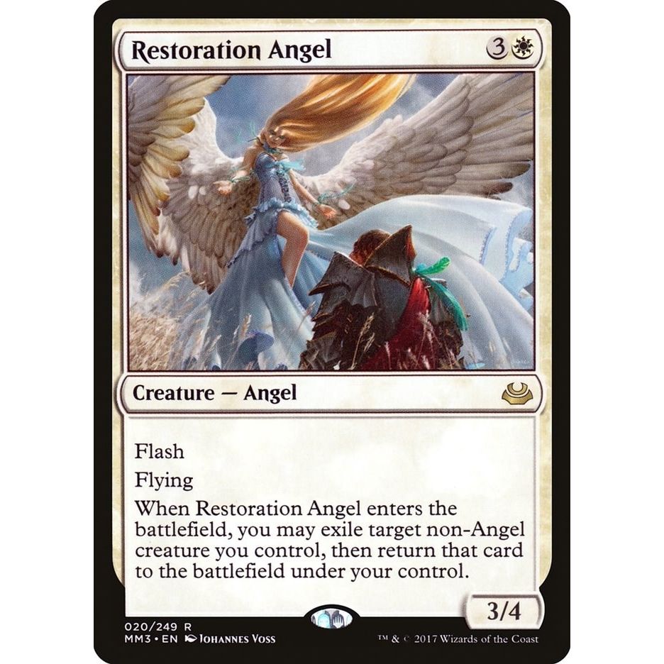 Image for Restoration Angel (20) (MM3) - Magic: The Gathering