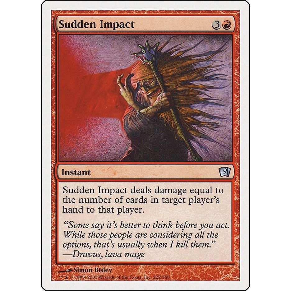 Image for Sudden Impact (222) (9ED) - Magic: The Gathering