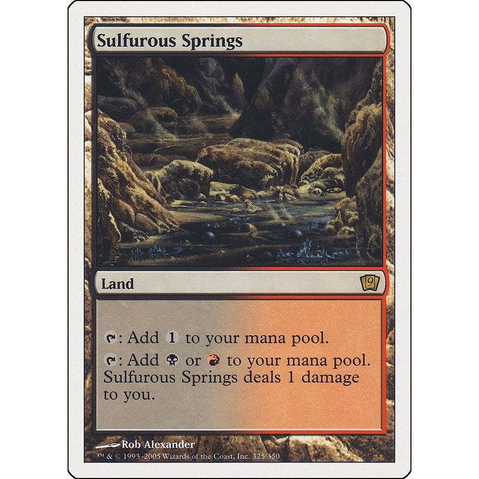 Image for Sulfurous Springs (325) (9ED) - Magic: The Gathering
