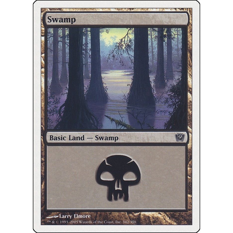 Image for Swamp (342) (342) (9ED) - Magic: The Gathering