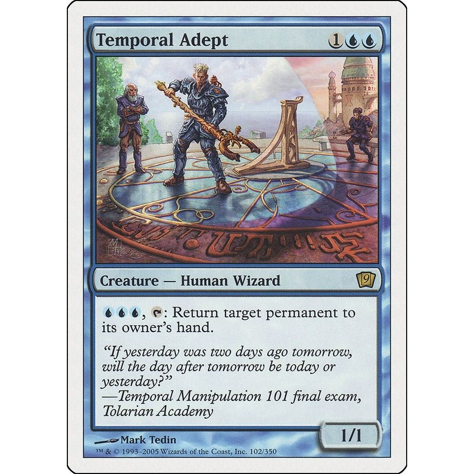 Image for Temporal Adept (102) (9ED) - Magic: The Gathering