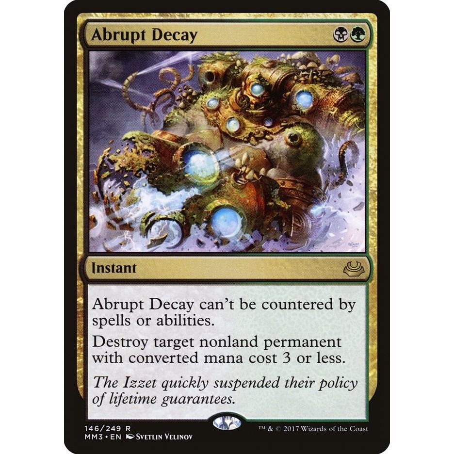 Image for Abrupt Decay (146) (MM3) - Magic: The Gathering
