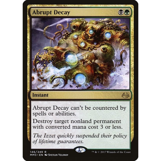 Image for Abrupt Decay (146) (MM3) - Magic: The Gathering