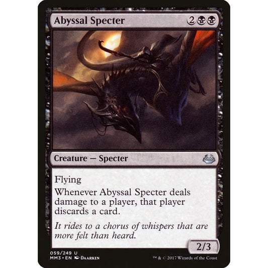 Image for Abyssal Specter (59) (MM3) - Magic: The Gathering