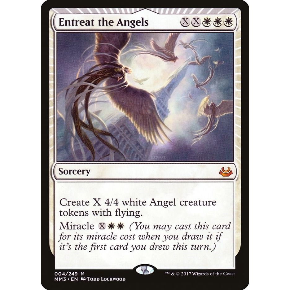 Image for Entreat the Angels (4) (MM3) - Magic: The Gathering