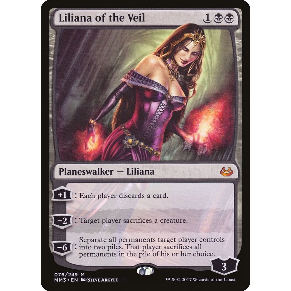 Image for Liliana of the Veil (76) (MM3) - Magic: The Gathering