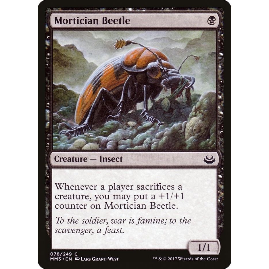 Image for Mortician Beetle (78) (MM3) - Magic: The Gathering