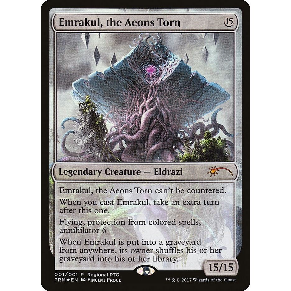 Image for Emrakul, the Aeons Torn (1) (PTP) - Magic: The Gathering